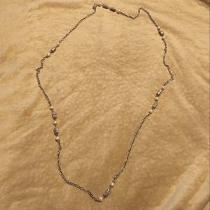Coventry silver tone Statement Necklace